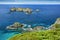 Top view of Roach and the Admiralty Islands, Lord Howe Island, the tasman sea, Australia