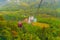 Top view of Sun Monn Lake from the The Sun Moon Lake Ropeway, th