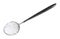 top view tablespoon with coarse grained Sea Salt