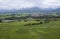 Top view Terraced rice field at Chiangmai Northern Thailand