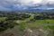 Top view Terraced rice field at Chiangmai Northern Thailand