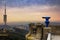 Top view from Tibidabo Mountain, Barcelona