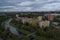 Top view to Ostrava city