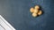 Top view of a traditional Columbian bunuelos on the table