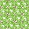 Top view tree seamless pattern - nature seamless background