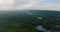 Top view of Tropical Mountain in Philippines.