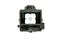 Top View of Twin Lens Reflex Camera or TLR Film Camera Isolate on White Background with White Background on Focus Screen