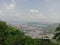 Top view of udaipur city from sajjangarh palace