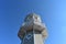 Top view of vintage Lighthouse on lightblue sky background at Lake Buena Vista area