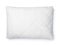 Top view of white cotton pillow