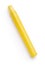 Top view of yellow plastic spray perfume pen stick