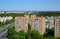 Top view Zelenograd Administrative District, Moscow