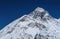 Top of the World - South-west Face of Mount Everest or Sagarmatha or Chomolungma or Zhumulangma 8848m view from Kala Patthar