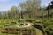 Topiary Landscaping in a Formal English Garden