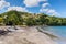 Topical Anse-a-l`Ane beach at Les Trois-Ilets, Martinique