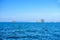 Topical islands in open sea on a sunny day, Ao Nang, Mueang Krabi District, Krabi, Andaman Sea, Thailand