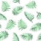 Topical palm leaves pattern.