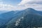 The tops of the Gorgany massif in the Carpathians