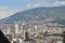 Topview of medellin city, colombia