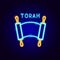 Torah Neon Label