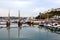 Torbay footbridge, Torquay, Devon, UK