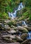 Torc waterfall in Killarney National Park