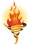 Torch Flame Logo