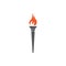 Torch vector icon illustration design