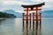 Tori gate on Miyajima Island