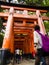 Tori gates at Fushimi Inari shrine