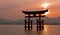 Torii gate, Miyajima, Japan