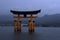 Torii gate in Miyajima, Japan