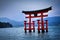 Torii gate at Miyajima, near