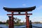 Torii Shinto gates at Japanese pavilion at Epcot