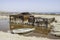 Torn houses in Salton sea - summer 2007