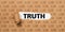 Torn Paper - Truth or Lie