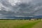 Tornadic Cell over Grassy Field