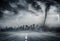 Tornado On The Business Road - Dramatic Weather