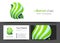 Tornado Corporate Logo and Business Card Sign Template Creative