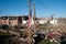 Tornado damage in Henryville, Indiana