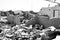 Tornado damaged houses and buildings in a small South Africa township