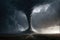 Tornado Strikes Ohio, Leaves Behind Widespread Destruction. Generative AI