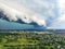 A tornado touched down in the Montreal area