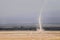 Tornado/twister in the savannah of the Amboseli national park (Kenya)