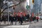 TORONTO, CANADA - 01 04 2020: Protesters against US President Donald Trump`s ordering of the death of the Iranian