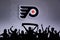 TORONTO, CANADA, 17. JULY: Philadelphia Flyers Fans celebrate and support the NHL hockey Team..