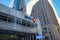 Toronto, Canada - Entrance of BMO Bank of Montreal head office in Torontoâ€™s financial district. Canadian multinat