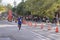 TORONTO, ON/CANADA - OCT 22, 2017: Kenyan marathon runner Eric N