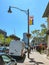 Toronto city getting ready to Pride Parade on Church street.