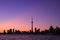 Toronto Cityscape during Sunset